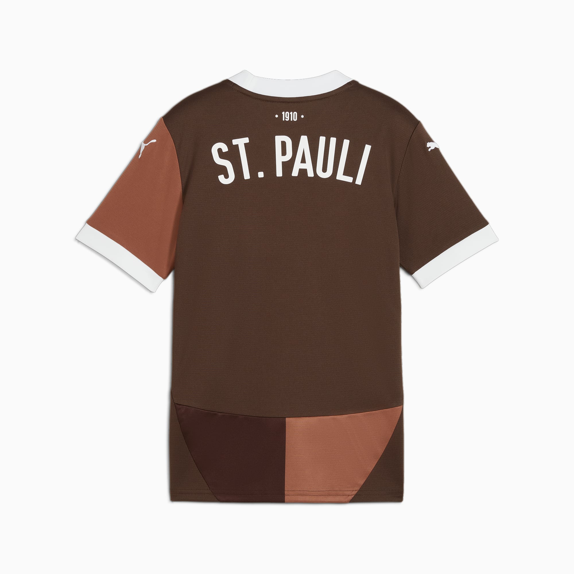 PUMA FC St. Pauli 24/25 thuisshirt, Wit/Bruin