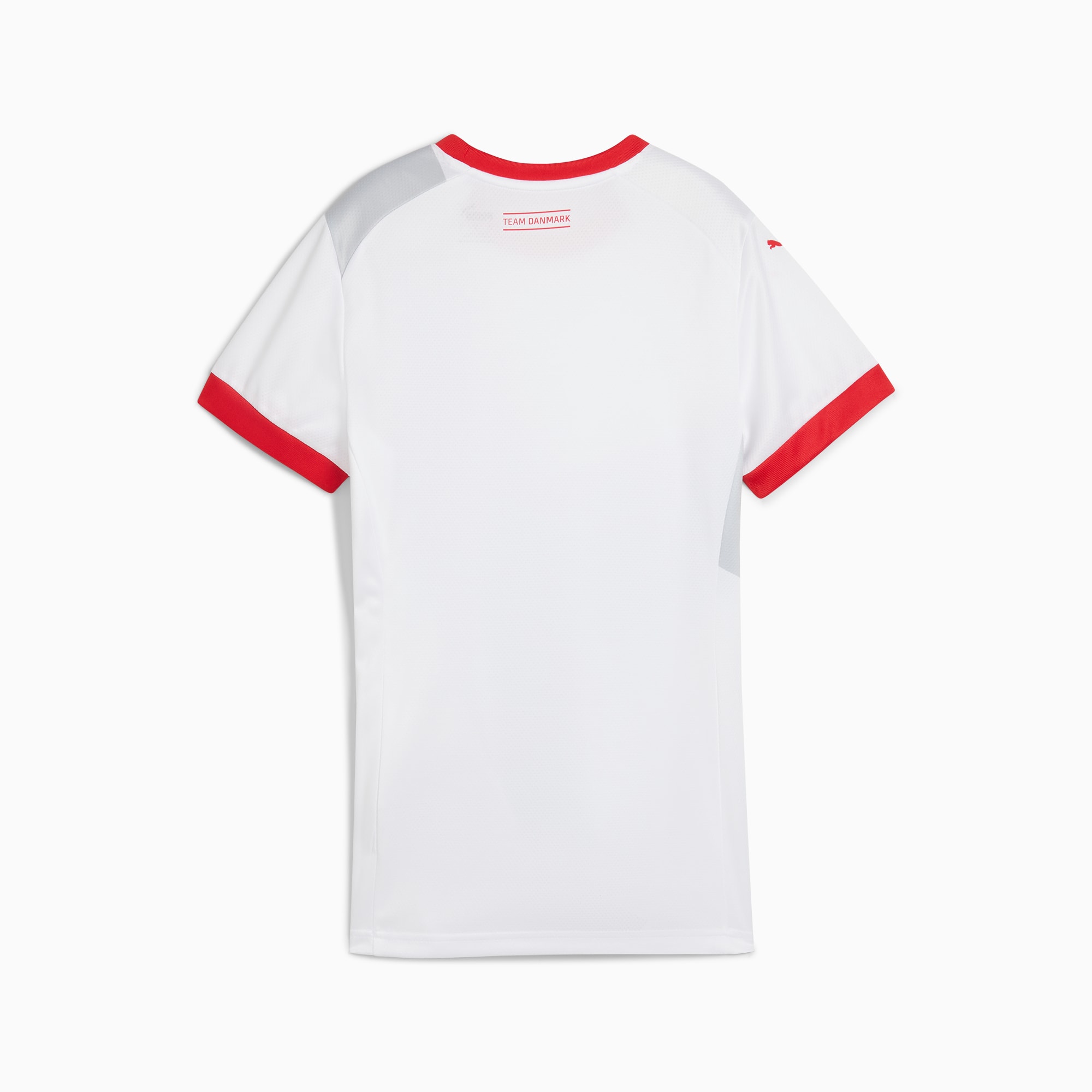 PUMA Deense handbalbond uitshirt voor Dames, Wit/Grijs