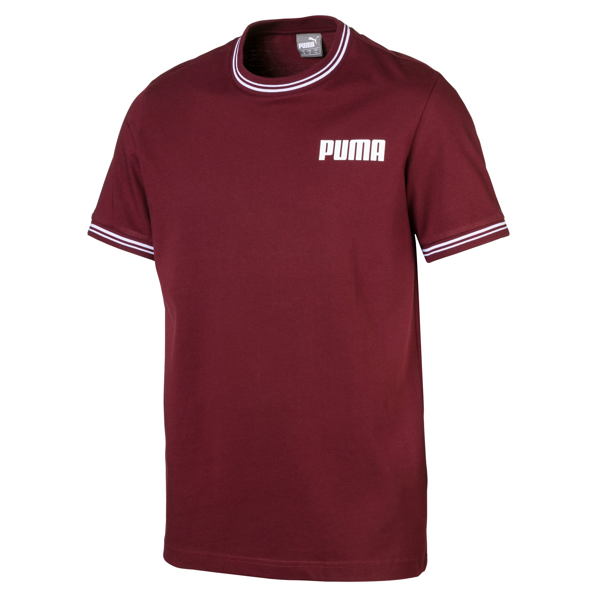 PUMA T-Shirt pour Homme, Rouge, Taille L, Vêtements
