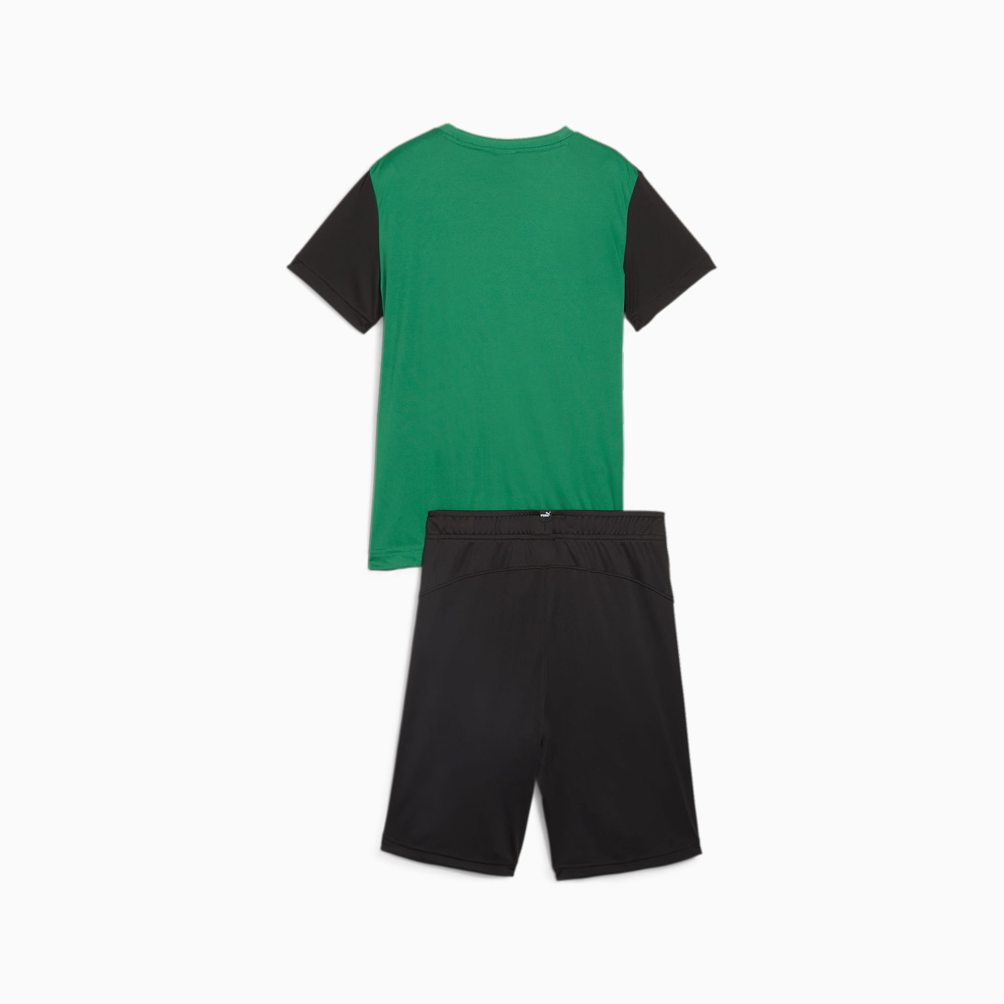 PUMA Polyester short set, Groen