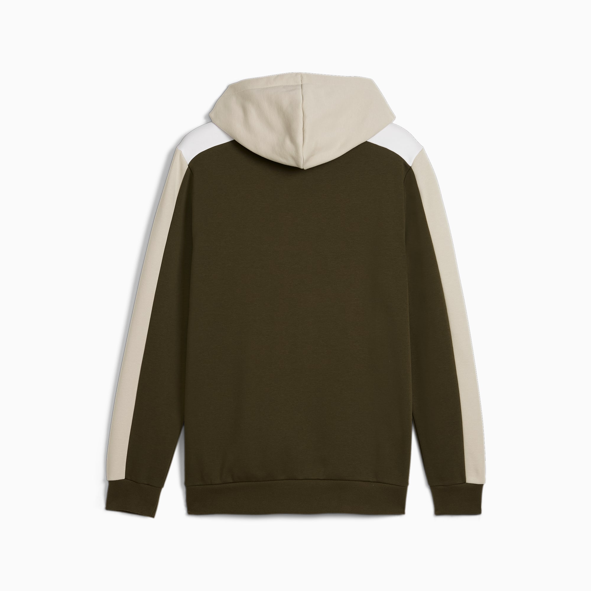 PUMA Essentials+ Block hoodie, Dark Olive