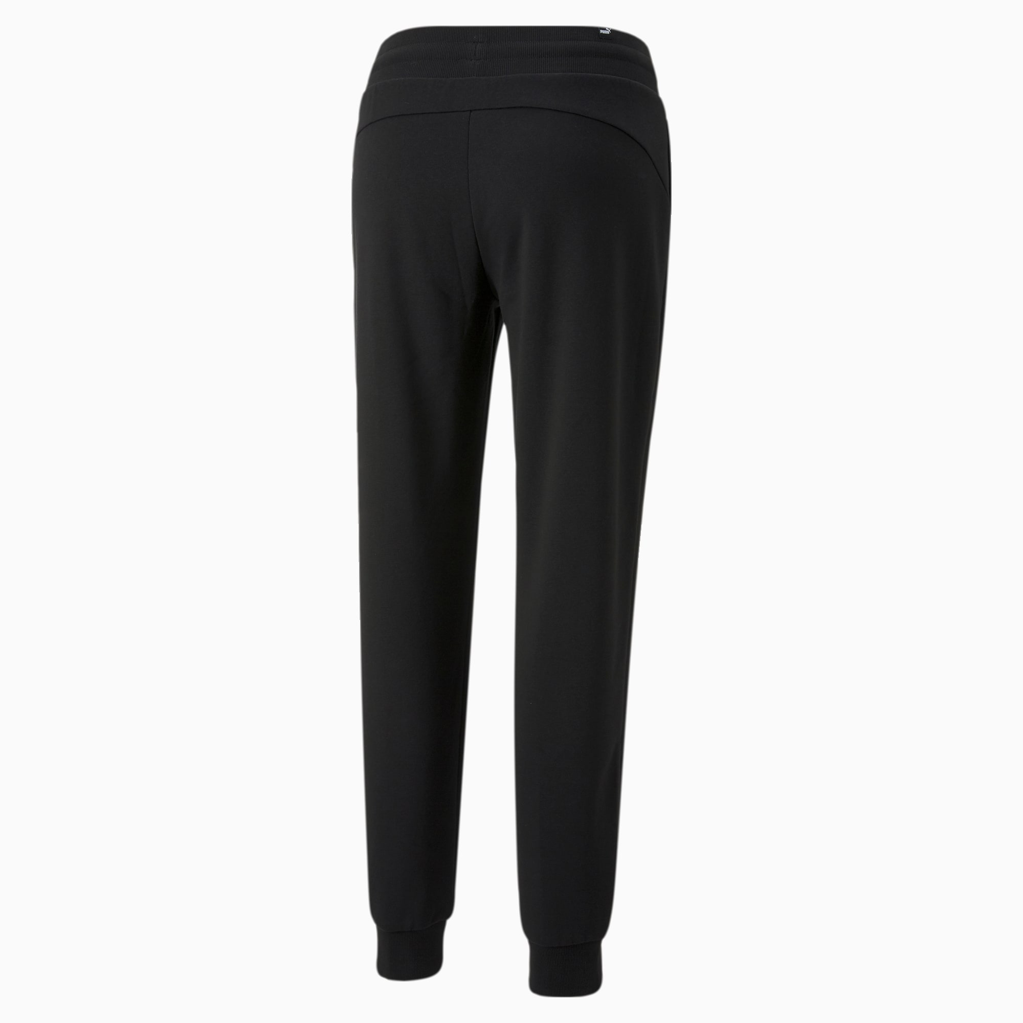 Puma puma essentials metallic joggingbroek zwart/goud dames