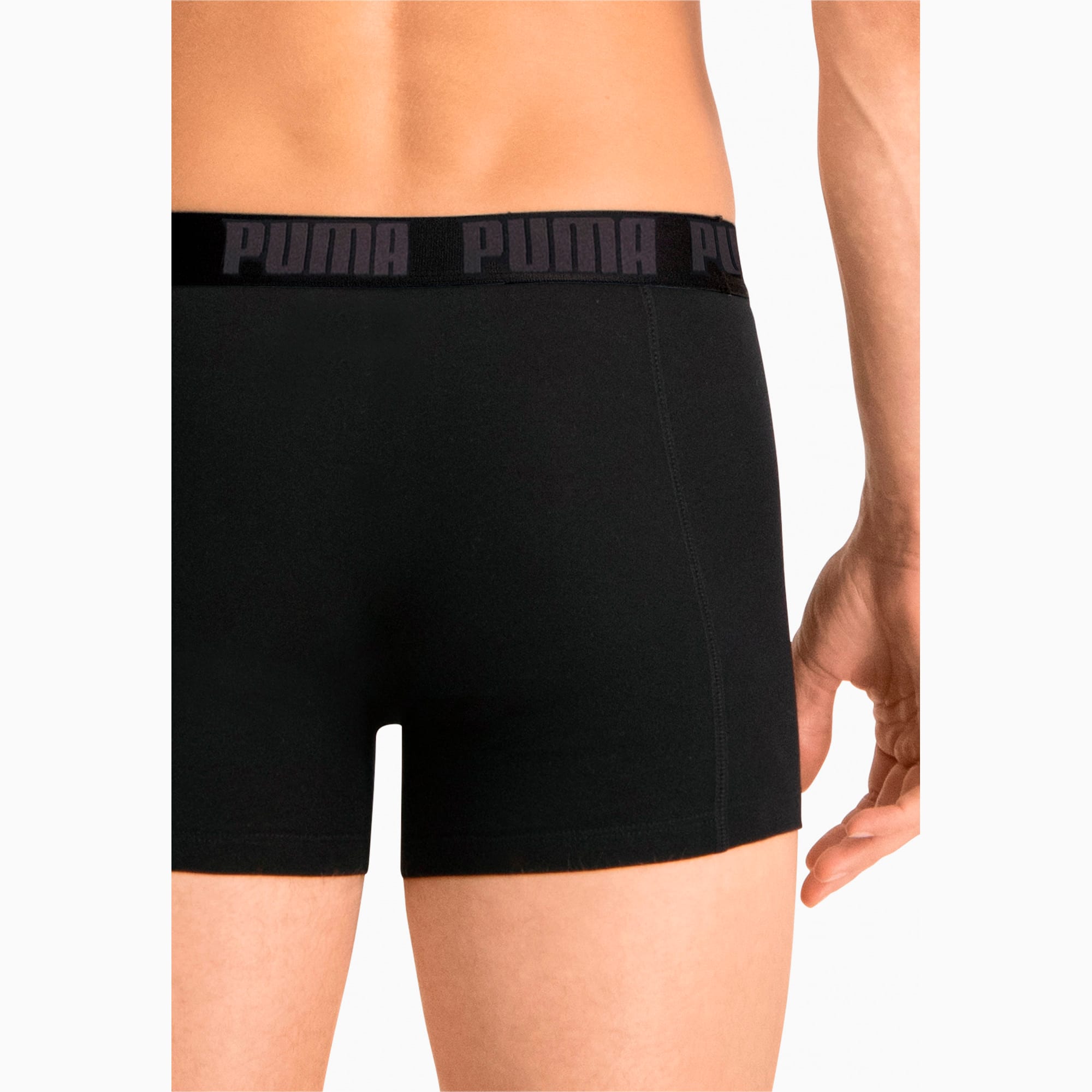 PUMA Boxer Shorts 2er Pack Für Herren, Schwarz, Größe: XL, Kleidung