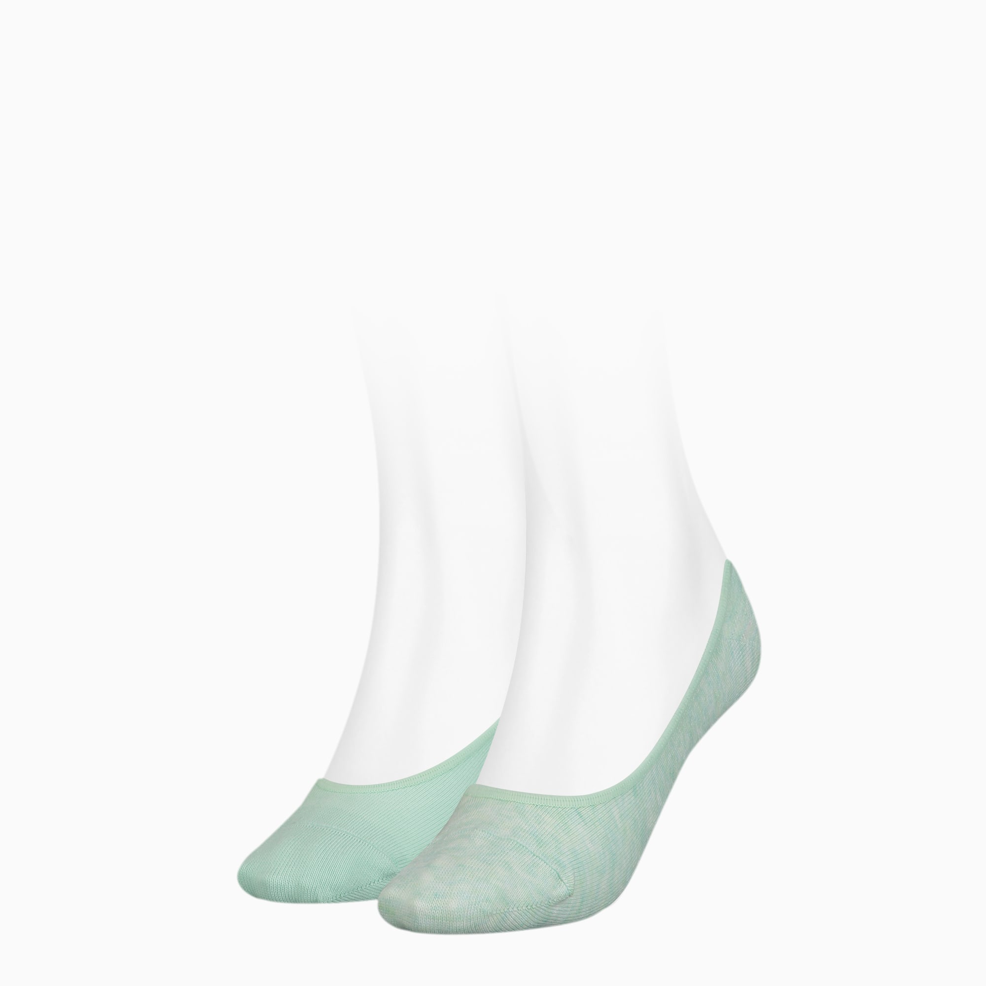 Image of PUMA Damen Unsichtbare Socken 2er Pack | Mit Aucun | Blau | Größe: 35-38