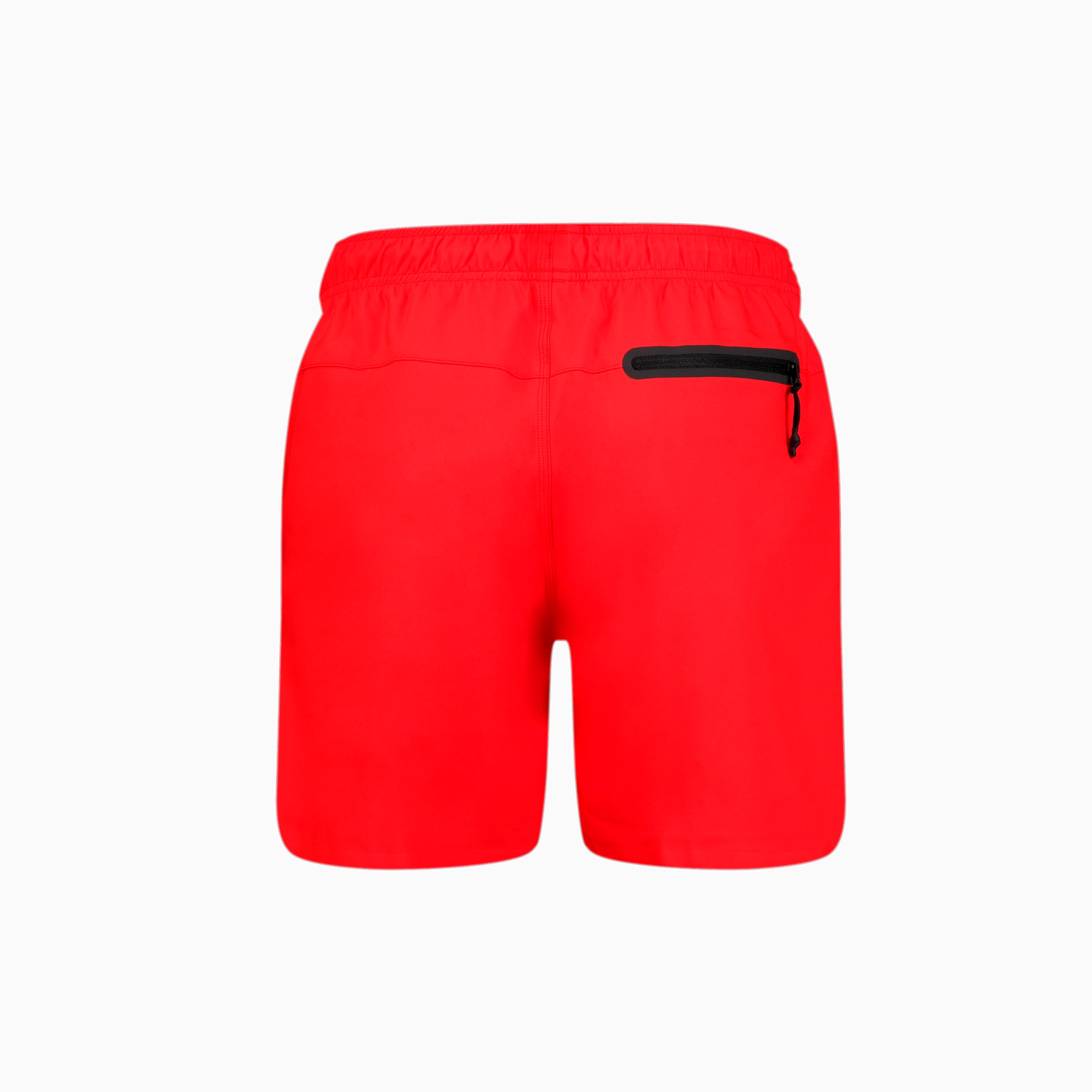 PUMA Swim Medium Short Heren Zwembroek - rood - Maat XS