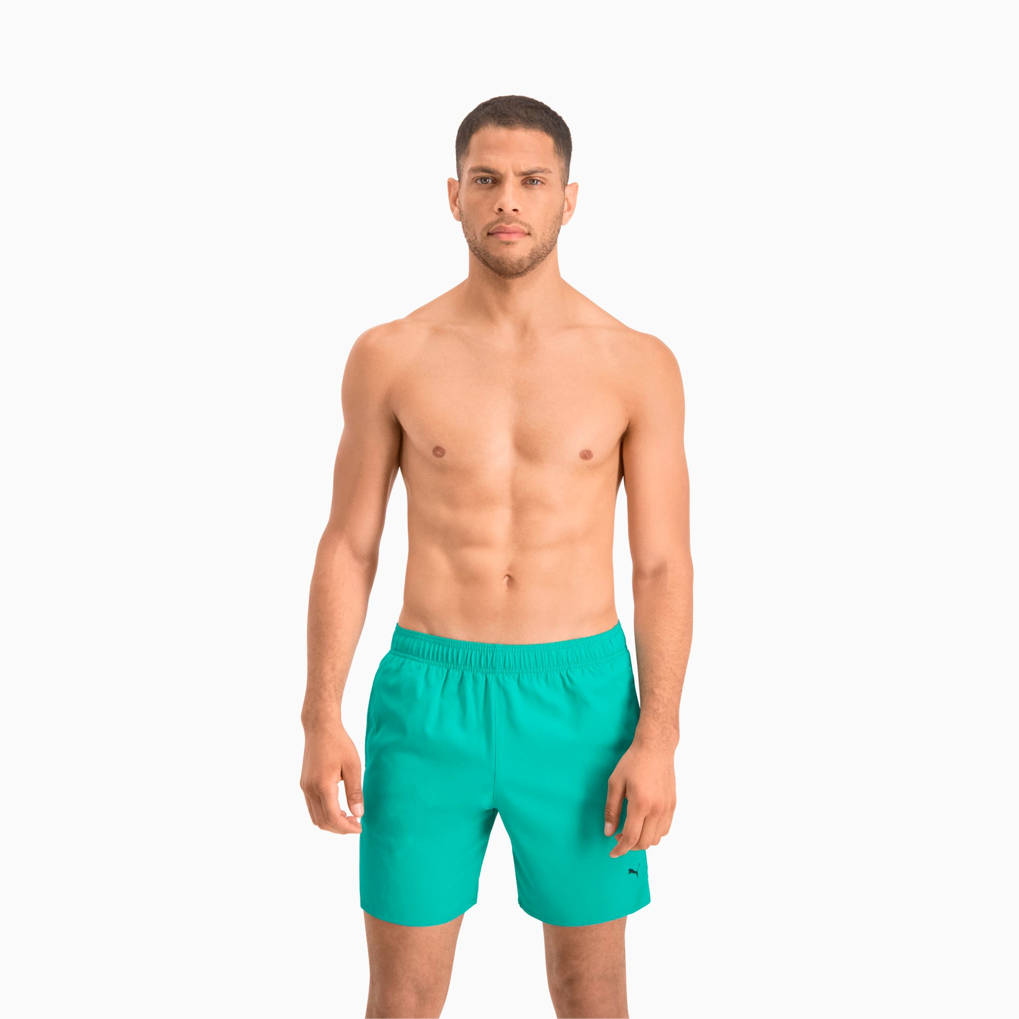 Short de bain semi-long PUMA Swim avec cordon visible pour Homme, Taille XL, Vêtements
