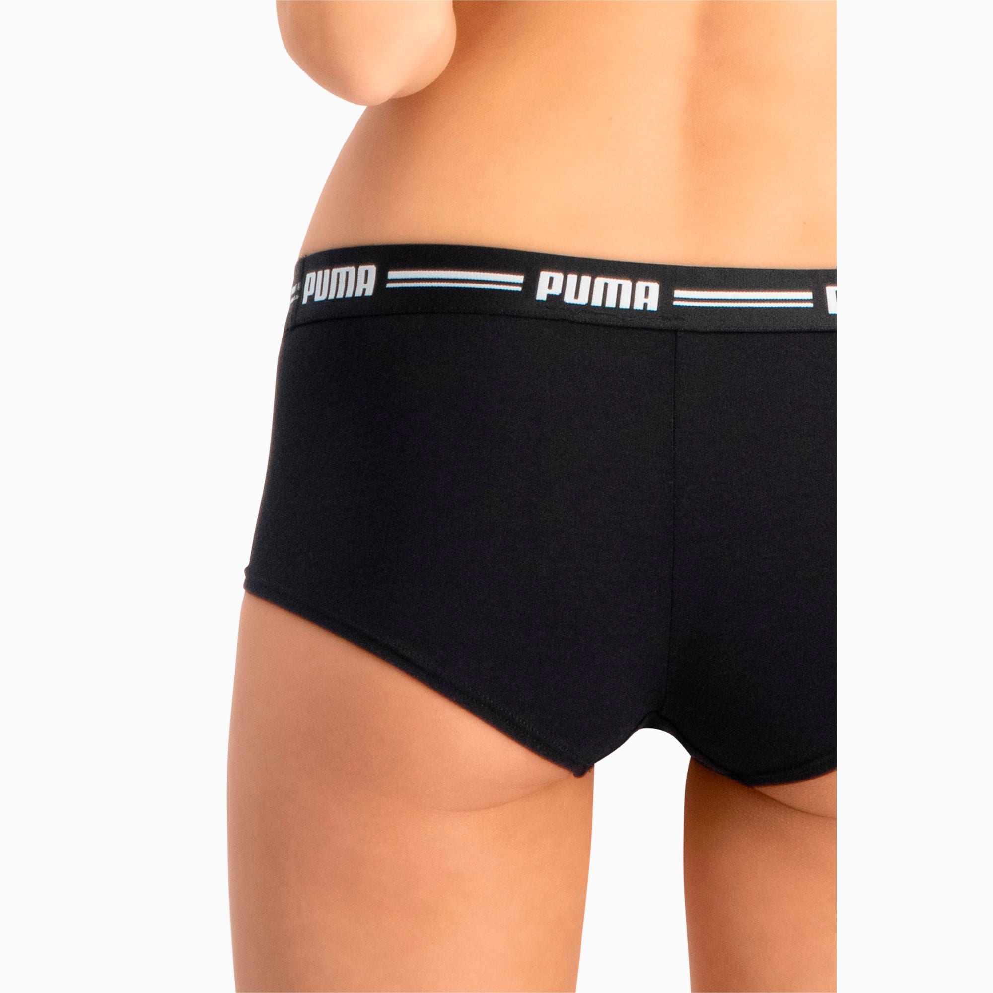 Mini Pantaloncini PUMA Donna In Confezione Da 2, Nero/Altro
