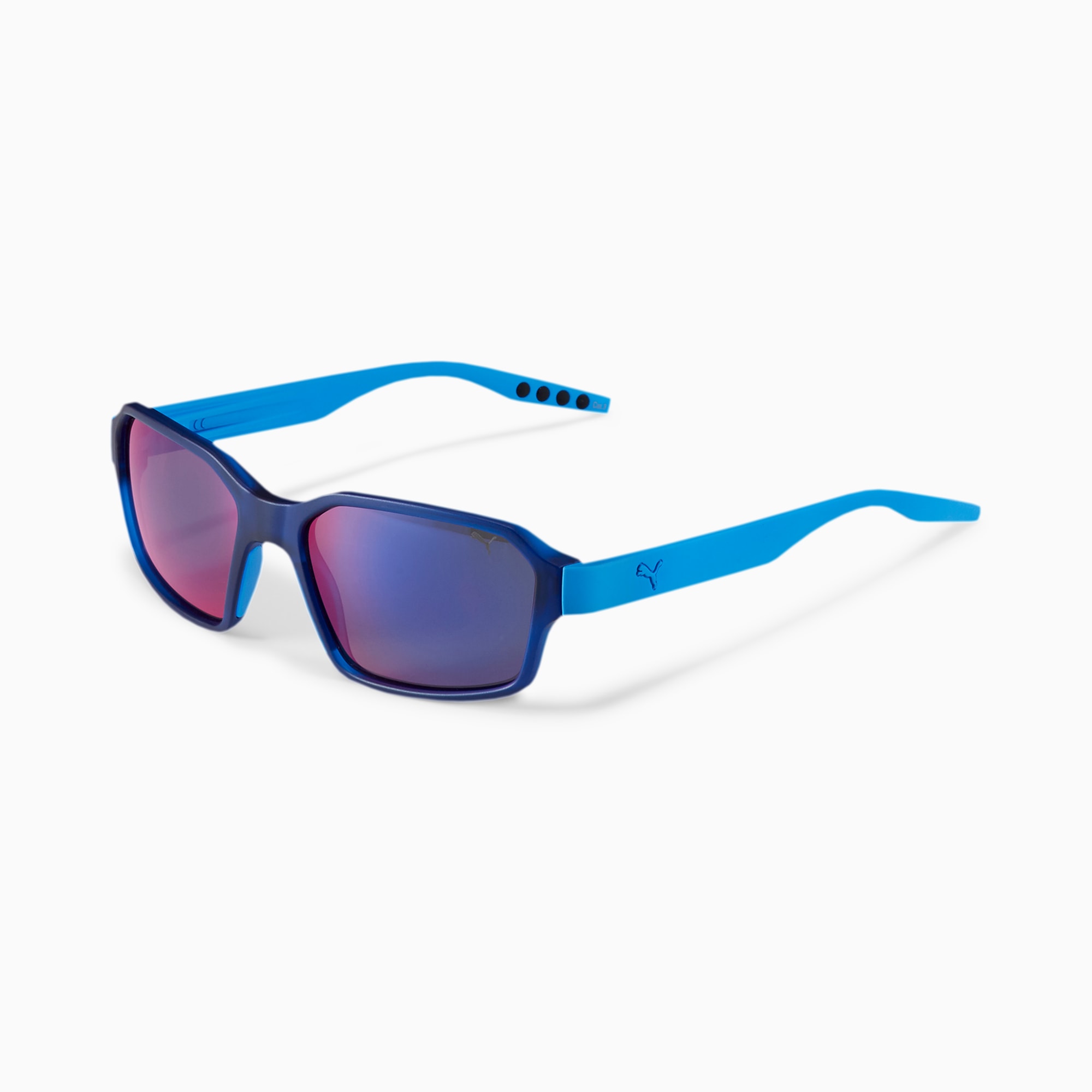 Image of PUMA Rubber-Eyes Pro v2 Sonnenbrille | Mit Aucun | Blau
