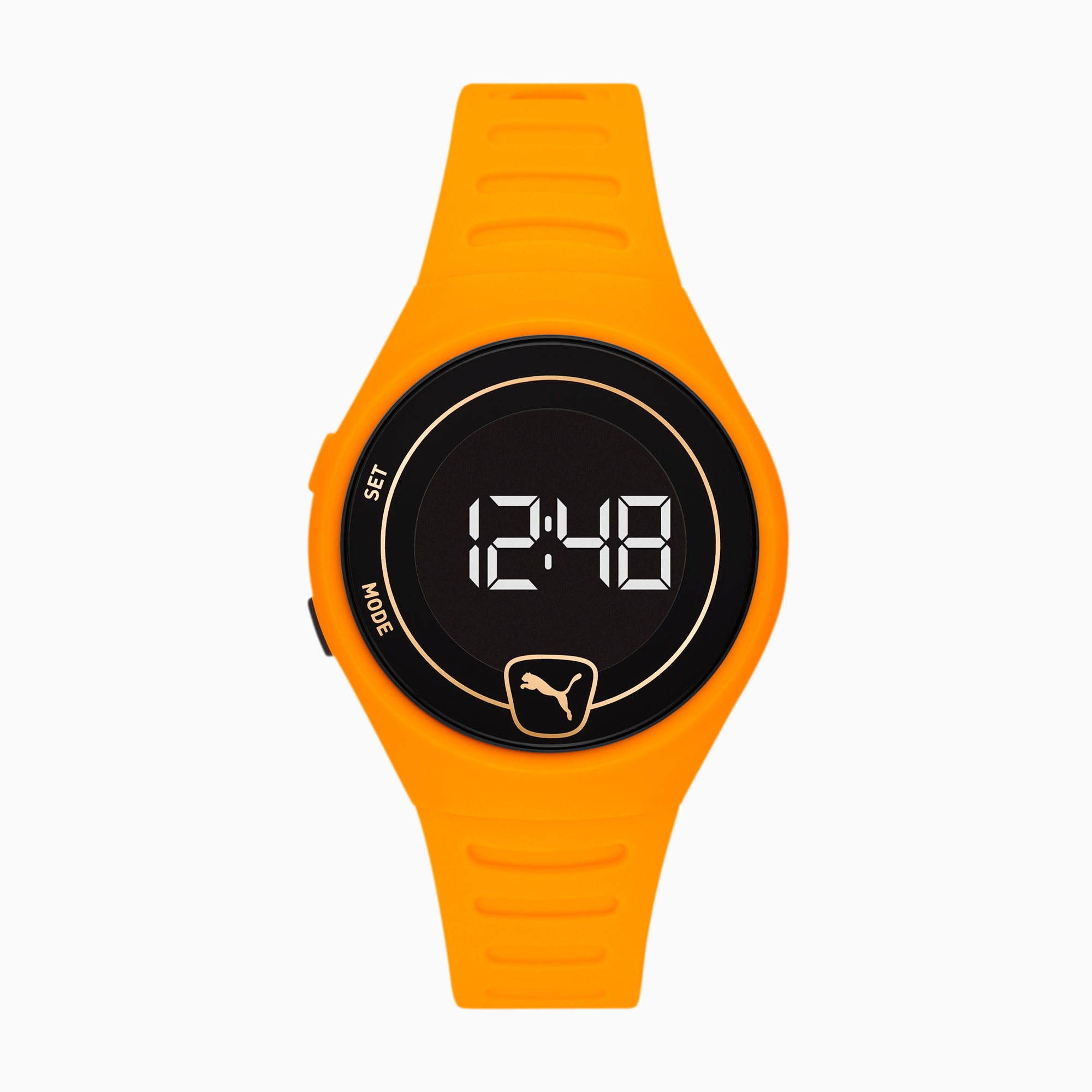 Image of PUMA Special Edition Forever Faster Polyurethan Unisex Uhr | Mit Aucun | Gelb