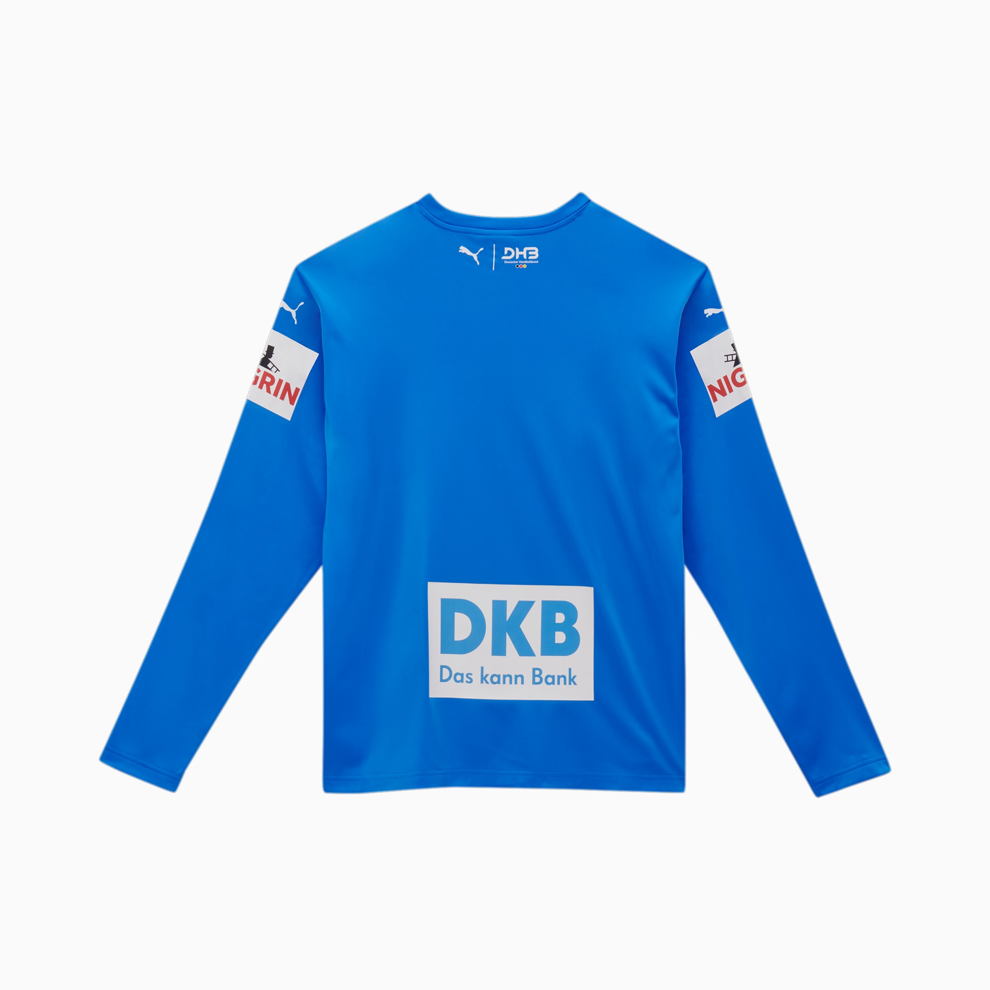 Men's PUMA Germany Handball Goalkeeper Jersey, Royal Blue, Size XS, Clothing