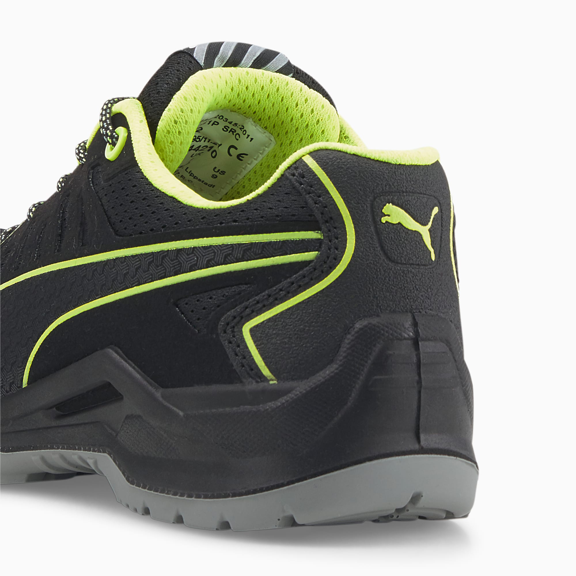 PUMA Safety Fuse TC Green Low 644210-48 ESD-veiligheidsschoenen S1P Zwart, Groen 1 stuk(s)