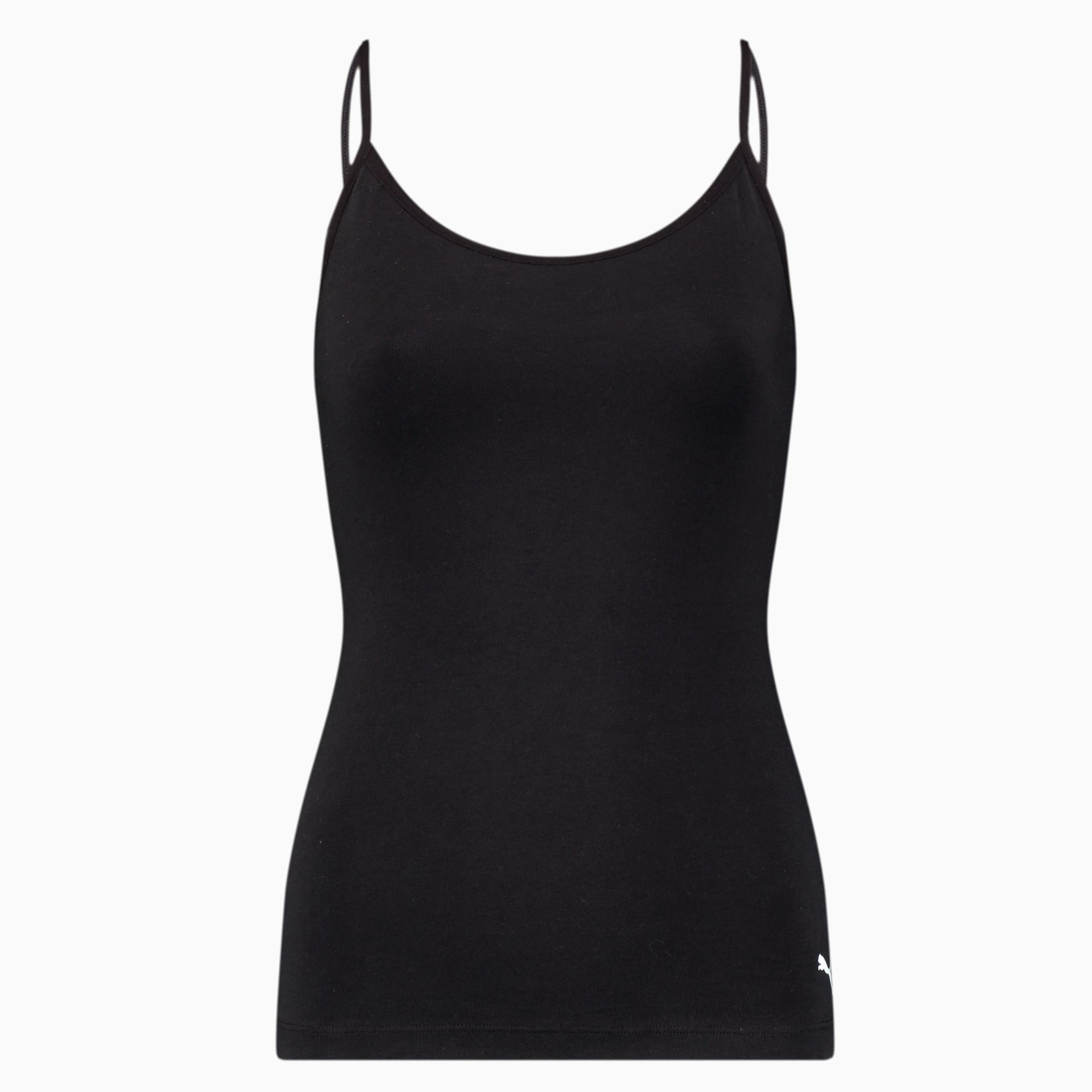 PUMA 1 top caraco femme, Noir, Taille S, Vêtements