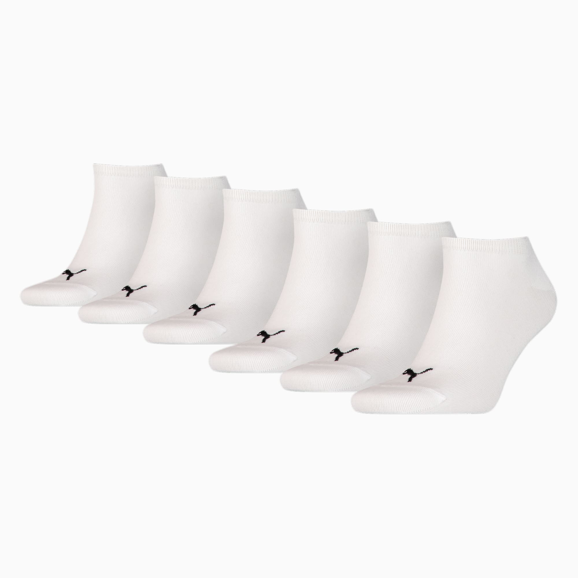 PUMA Sneaker-Socken (6er-Pack) Schuhe Für Damen, Weiß, Größe: 47-49, Kleidung