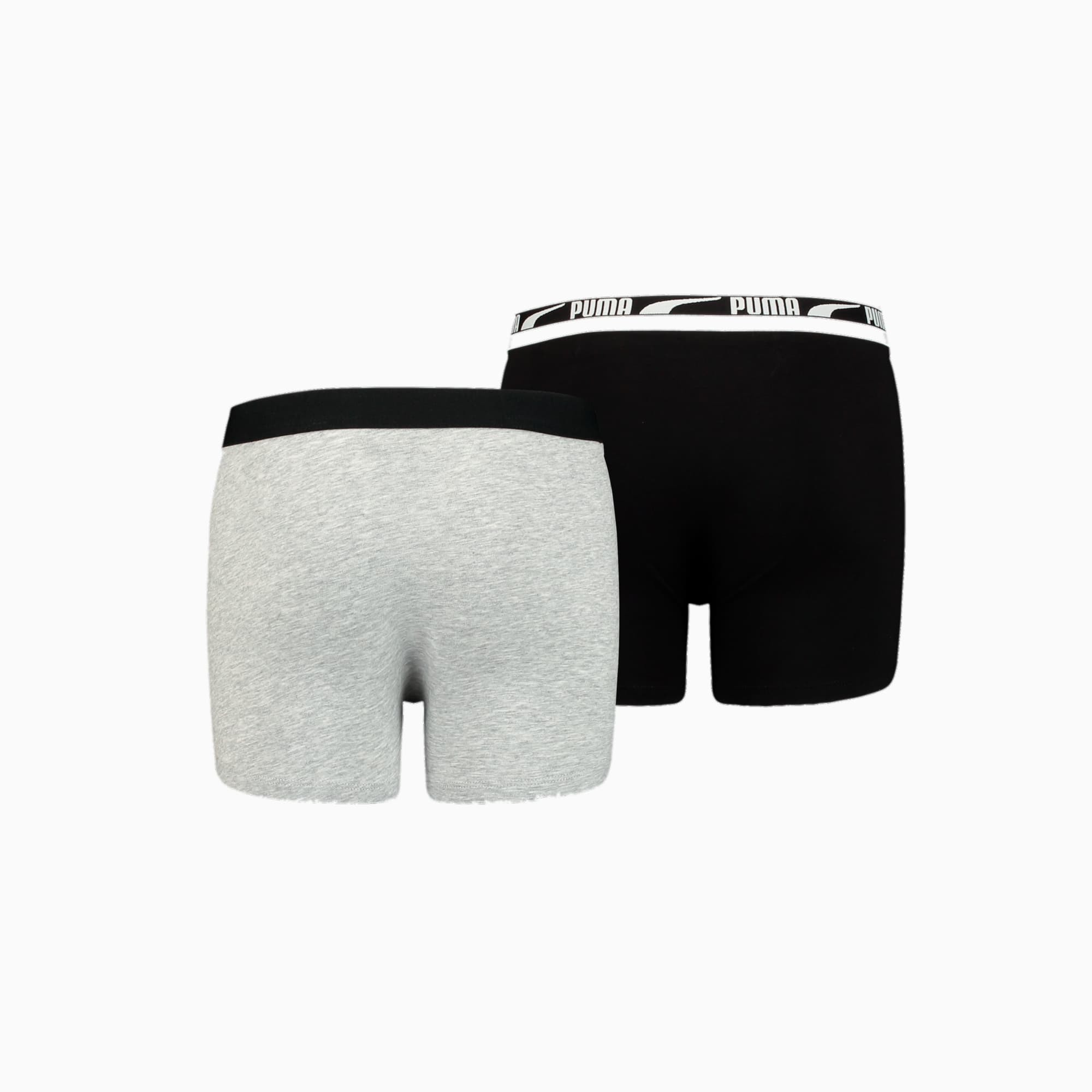 PUMA Boxershorts met Patchprint, Zwart