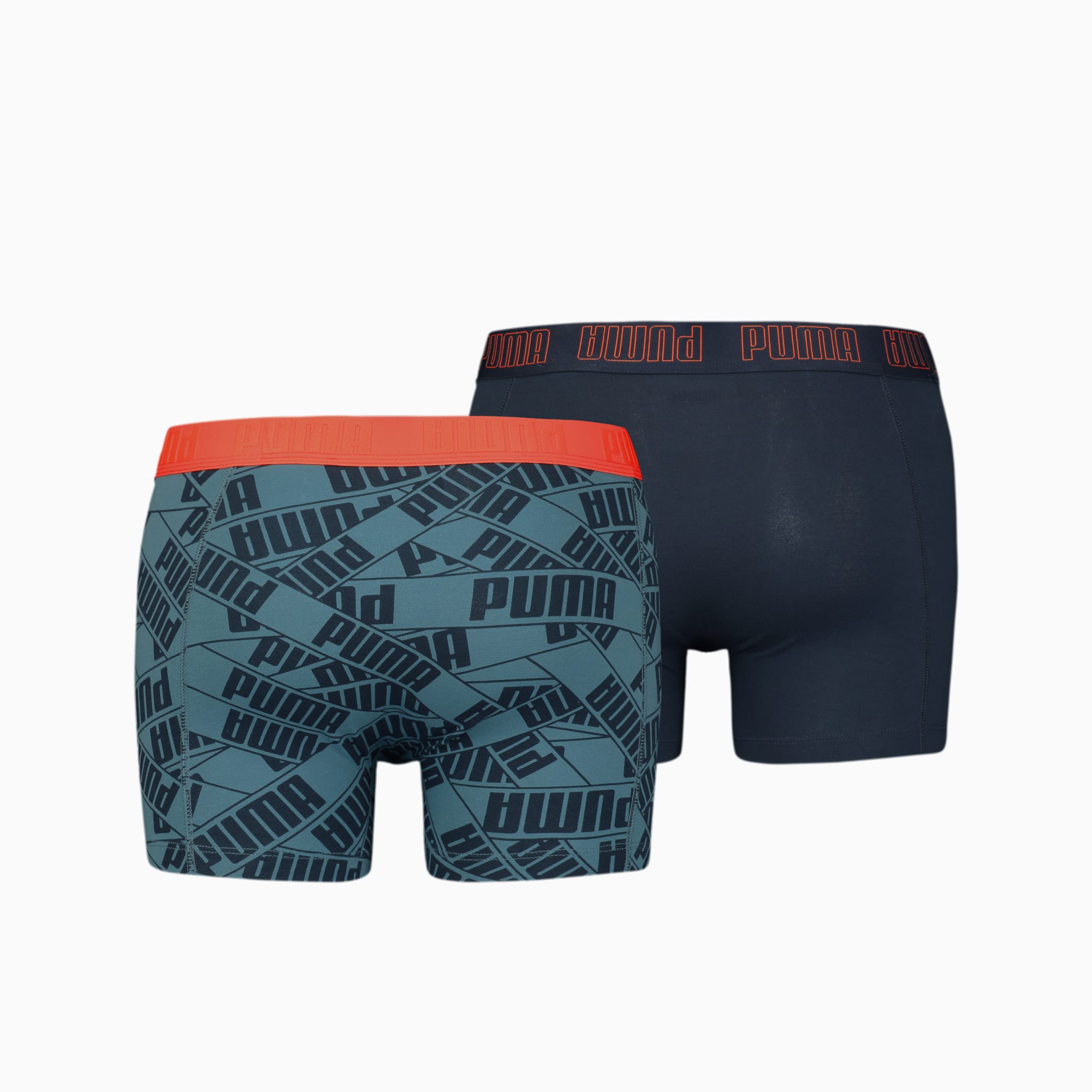 Puma Puma print boxers 2-pack blauw heren heren