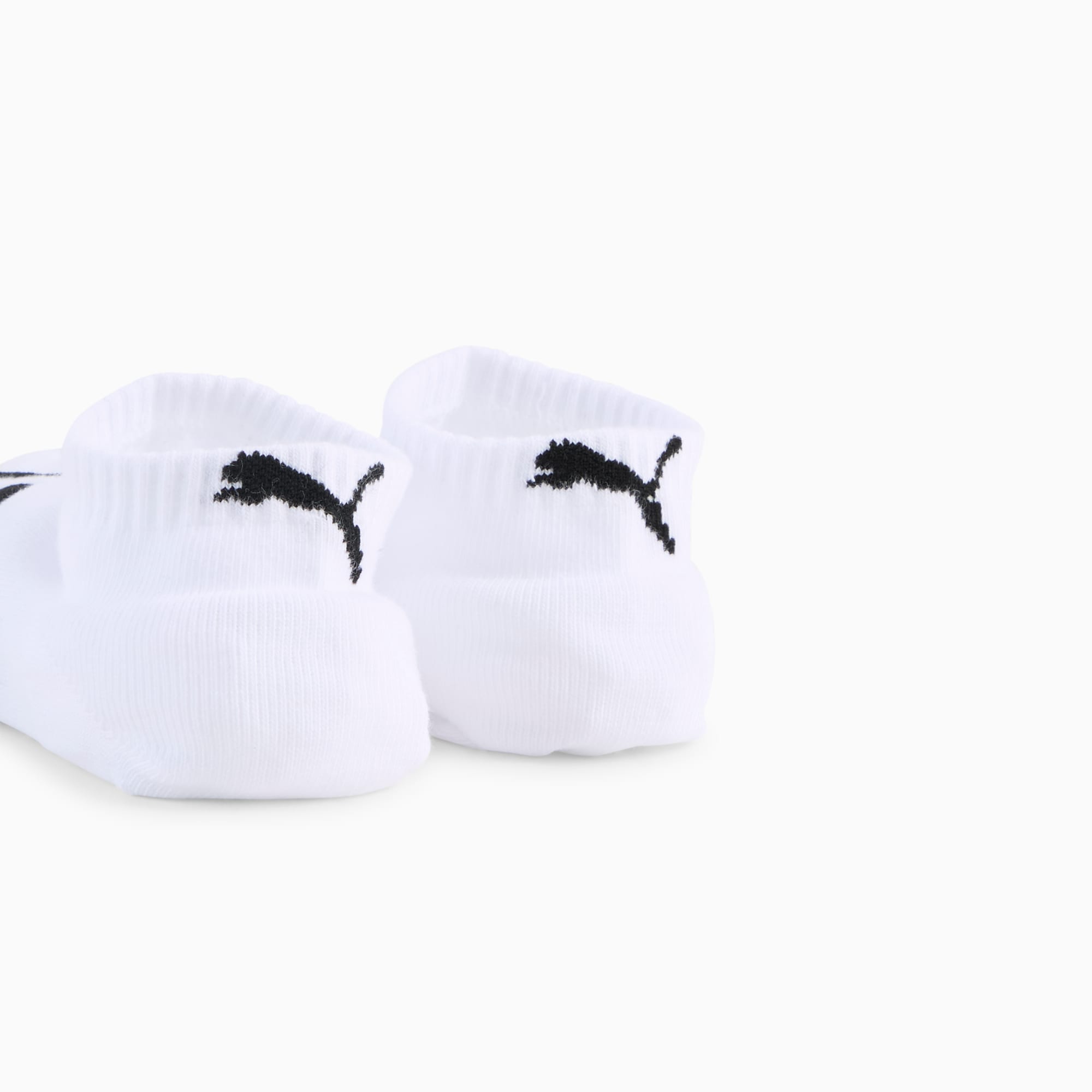 PUMA 3P sneakersokken big logo wit - 35-38
