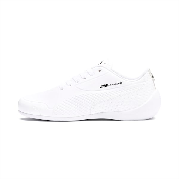 PUMA Chaussure Basket BMW M Motorsport Drift Cat 7S Ultra Youth pour Enfant, Blanc, Taille 36