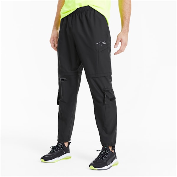 Pantalon de survêtement tissé 2 en 1 PUMA x FIRST MILE pour Homme, Noir, Taille L