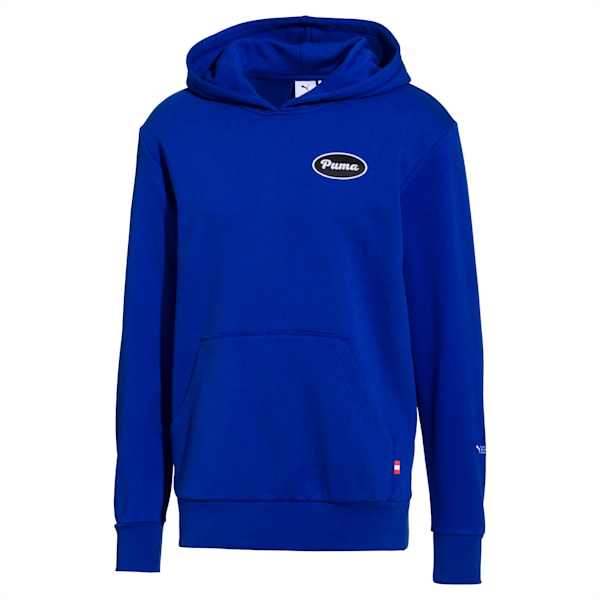 Sweat à capuche PUMA 91074 pour Homme, Bleu, Taille S