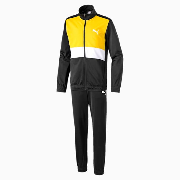 PUMA Survêtement pour garçon, Noir, Taille 104