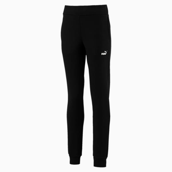 PUMA Pantalon de sweat Essentials pour fille, Noir, Taille 128