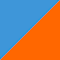FUTURE Play FG/AG Football Boots, Blue Glimmer-PUMA White-Ultra Orange, swatch-DFA