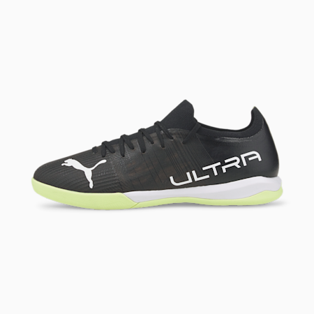 Scarpe da calcio ULTRA 3.4 IT da uomo, Puma Black-Puma White-Fizzy Light, small