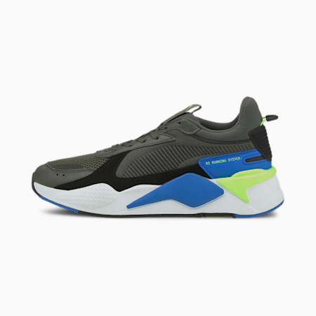 RS-X Reinvention Trainers, Dark Shadow-Future Blue, small