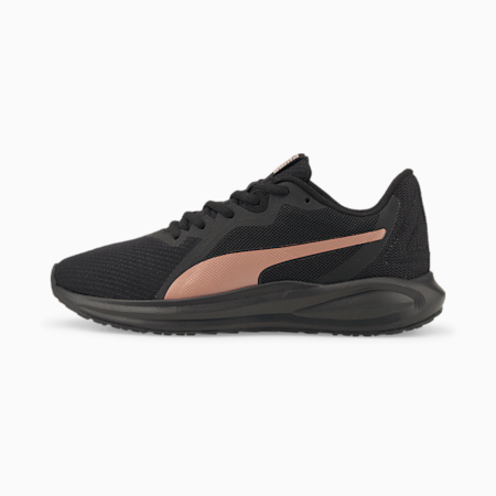 Twitch Runner Running Shoes, Puma Black-Rose Gold, small