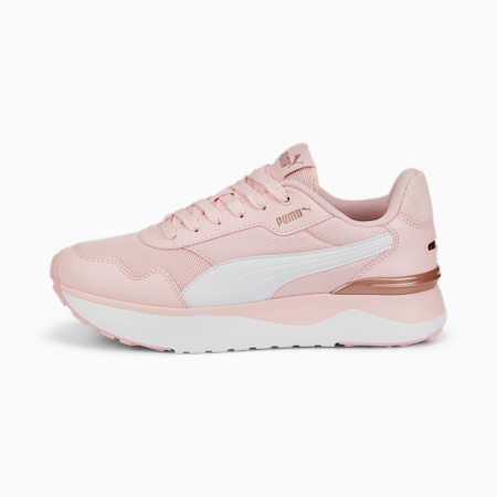 R78 Voyage Soft Sneakers Youth, Almond Blossom-Puma White, small
