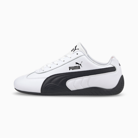 Speedcat Shield Lth Sneakers, Puma White-Puma White-Puma Black, small