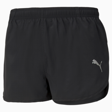 Favourite Split Men's Running Shorts, Puma Black, small