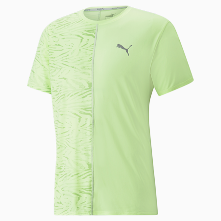 T-Shirt de Running à Manches Courtes Graphic Homme, Fizzy Light, small