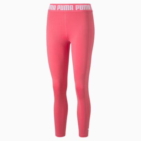 Strong High Waisted Women's Training Leggings, Sunset Pink, small