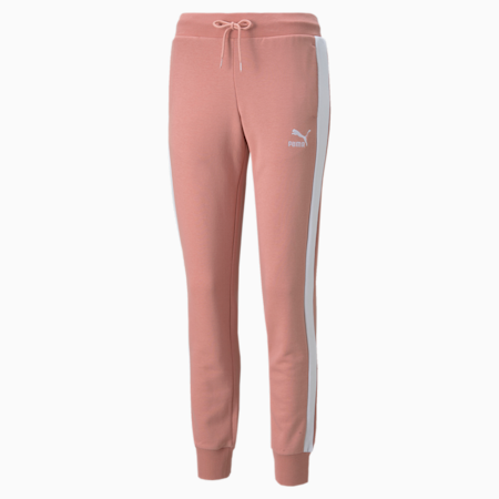 Iconic T7 Women's Track Pants, Rosette, small