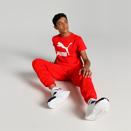 Classics B Youth Tee, High Risk Red, small