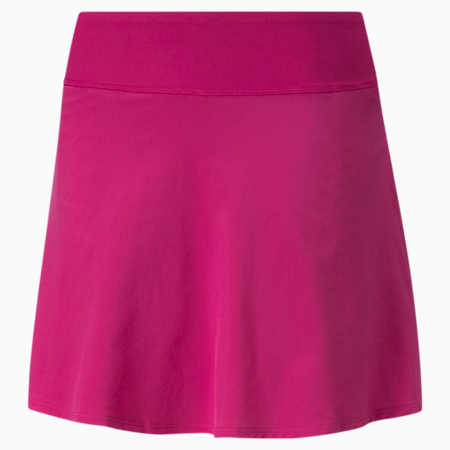 PWRSHAPE Solid Women's Golf Skirt, Festival Fuchsia, small