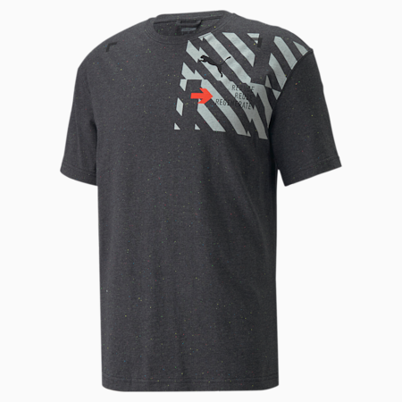 T-Shirt RE:Collection Relaxed Homme, Dark Gray Heather, small