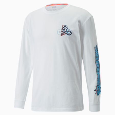 Chemise à manches longues Cloud9 Esports Homme, Bright White, small