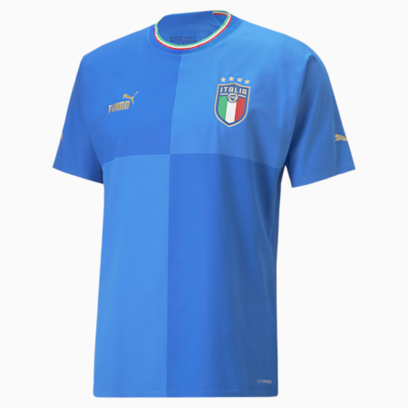 Italy Home 22/23 Authentic Jersey Men, Ignite Blue-Ultra Blue, small