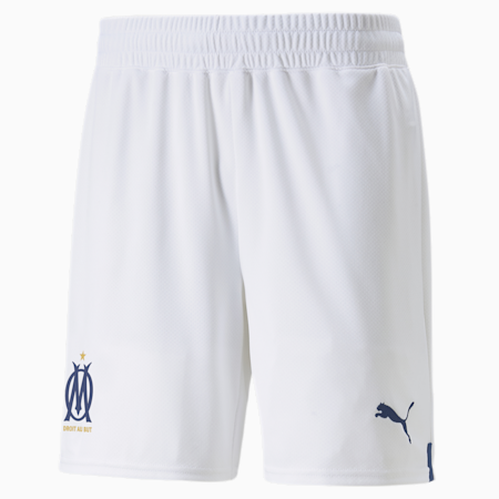 Olympique de Marseille 22/23 Shorts für Herren, Puma White-Limoges, small