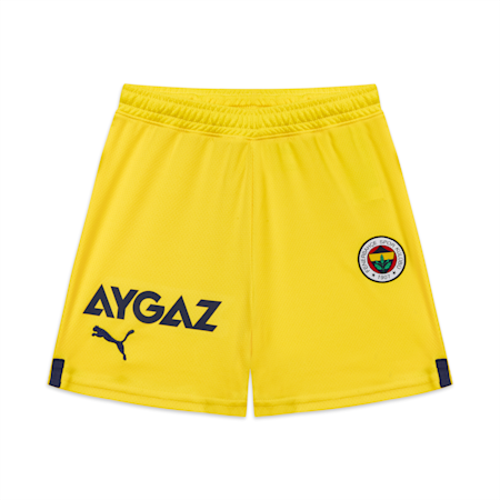 Fenerbahçe S.K.22/23 Replica Shorts Youth, Blazing Yellow-Medieval Blue, small