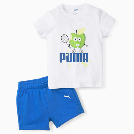 Conjunto para bebé Fruitmates, Puma White-victoria blue, small