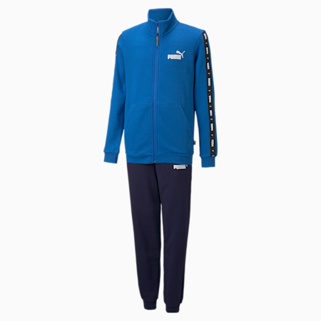 Tape Youth Tracksuit, Victoria Blue, small
