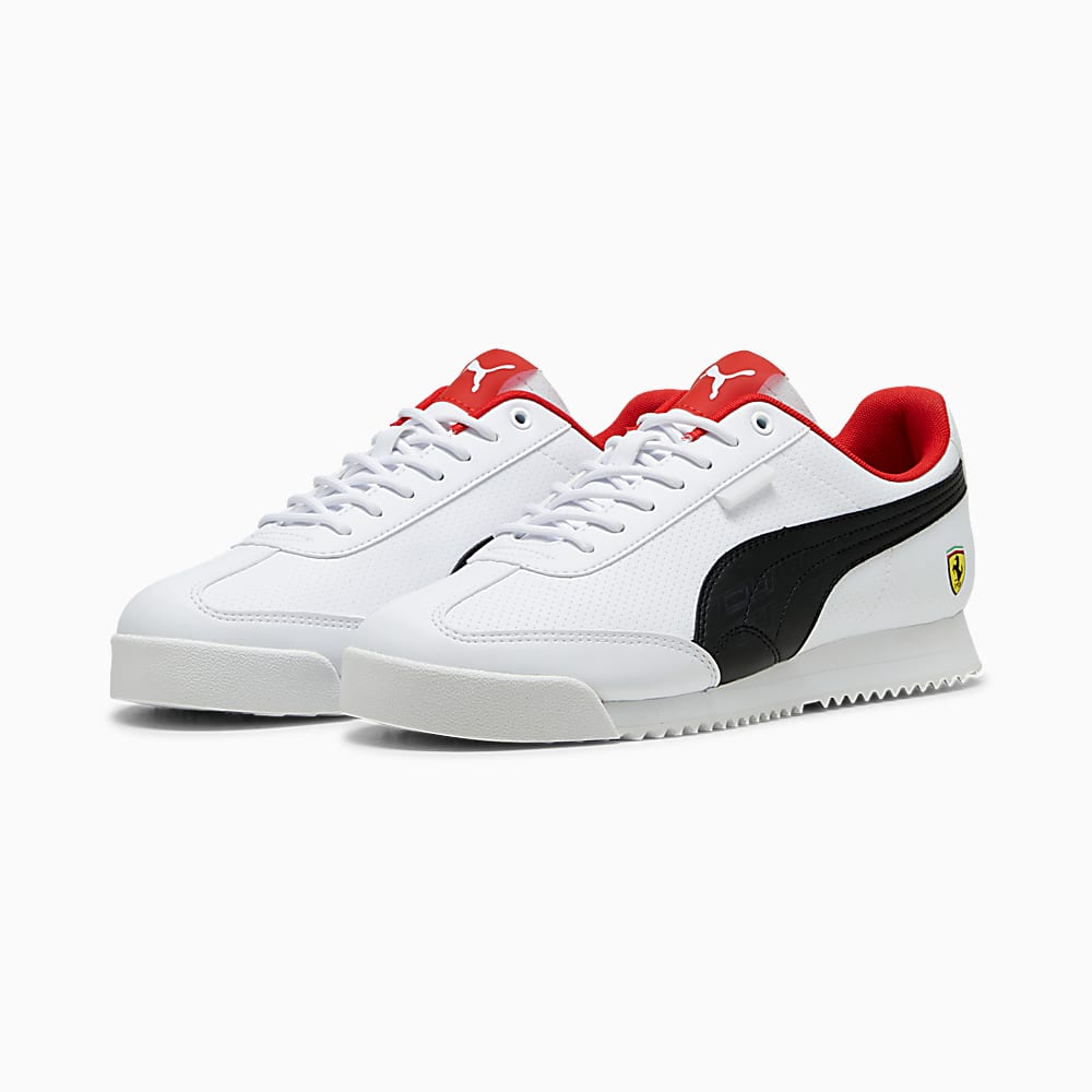 Scuderia Ferrari Roma Via Spor Ayakkab Beyaz Puma Sku 308378 02 PUMA Turkiye Resmi Al veri Sitesi