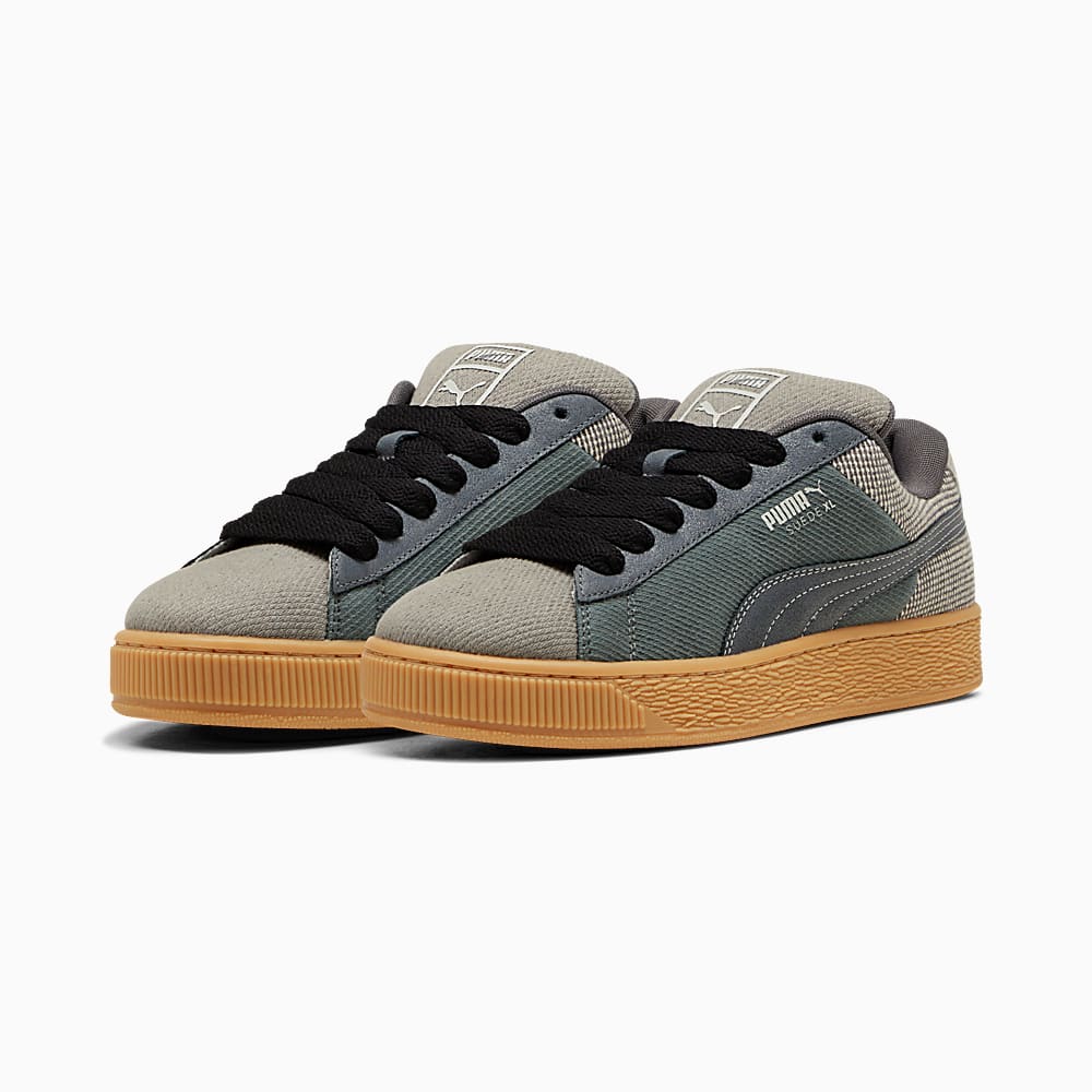 Suede XL Denim Spor Ayakkab Gri Puma Sku 398397 02 PUMA Turkiye Resmi Al veri Sitesi