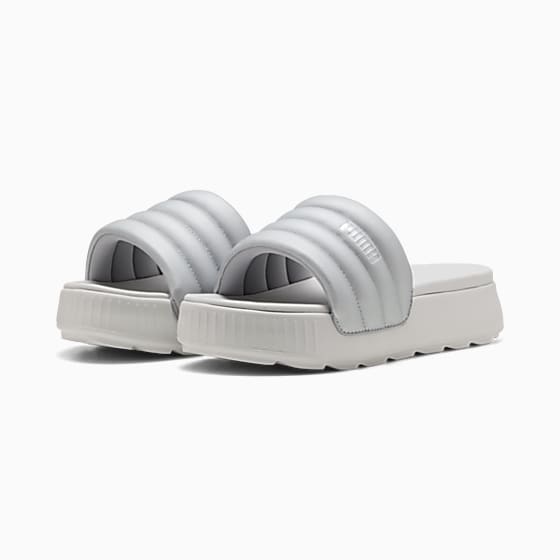 Görüntü Puma Karmen Puffy Aqua Metallics Kadın Terlik