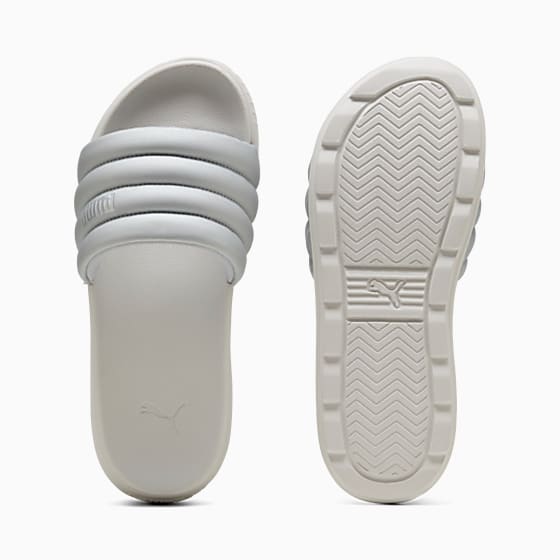 Женские шлепки Puma Karmen Puffy Aqua Metallics Terlik