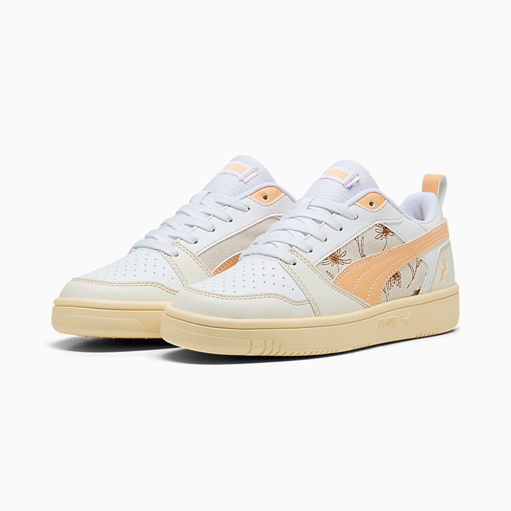 Görüntü Puma Rebound v6 Unisex Low Flowers Spor Ayakkabı #2