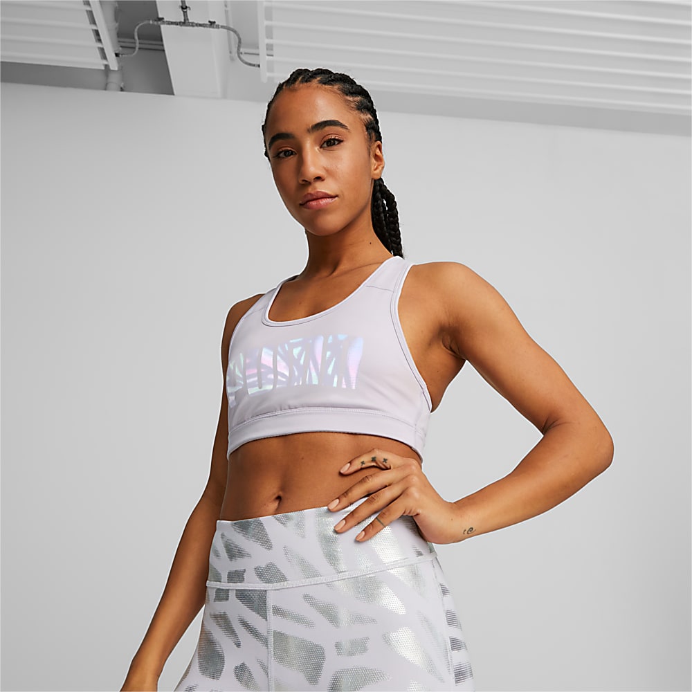 Görüntü Puma MID 4Keeps GRAPHIC Kadın Spor Sütyeni #1